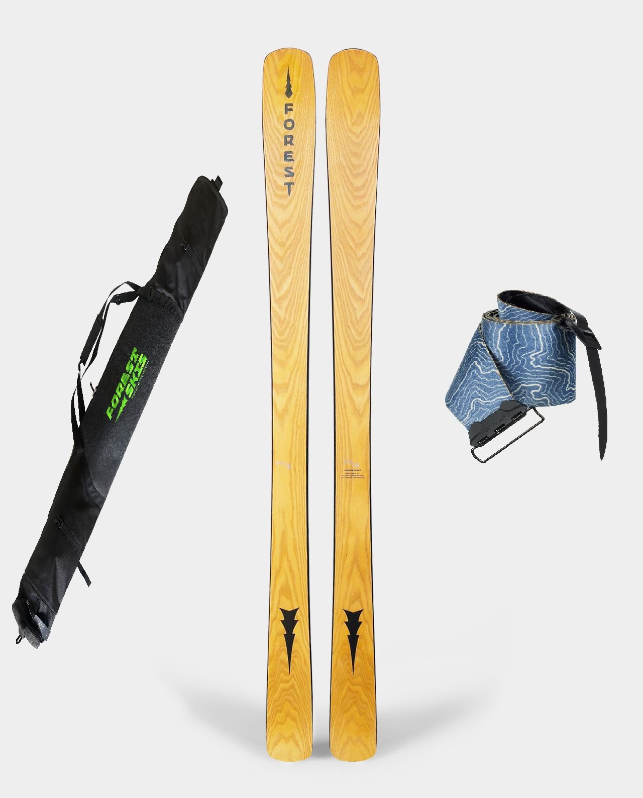 Forest Skis Frost 97 jasan set